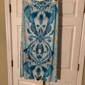 Maxi skirt with side slit from chico's size 3